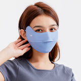 US Stock Cooling Breathable Face Mask Sun Protection UPF 50+ Face Covering