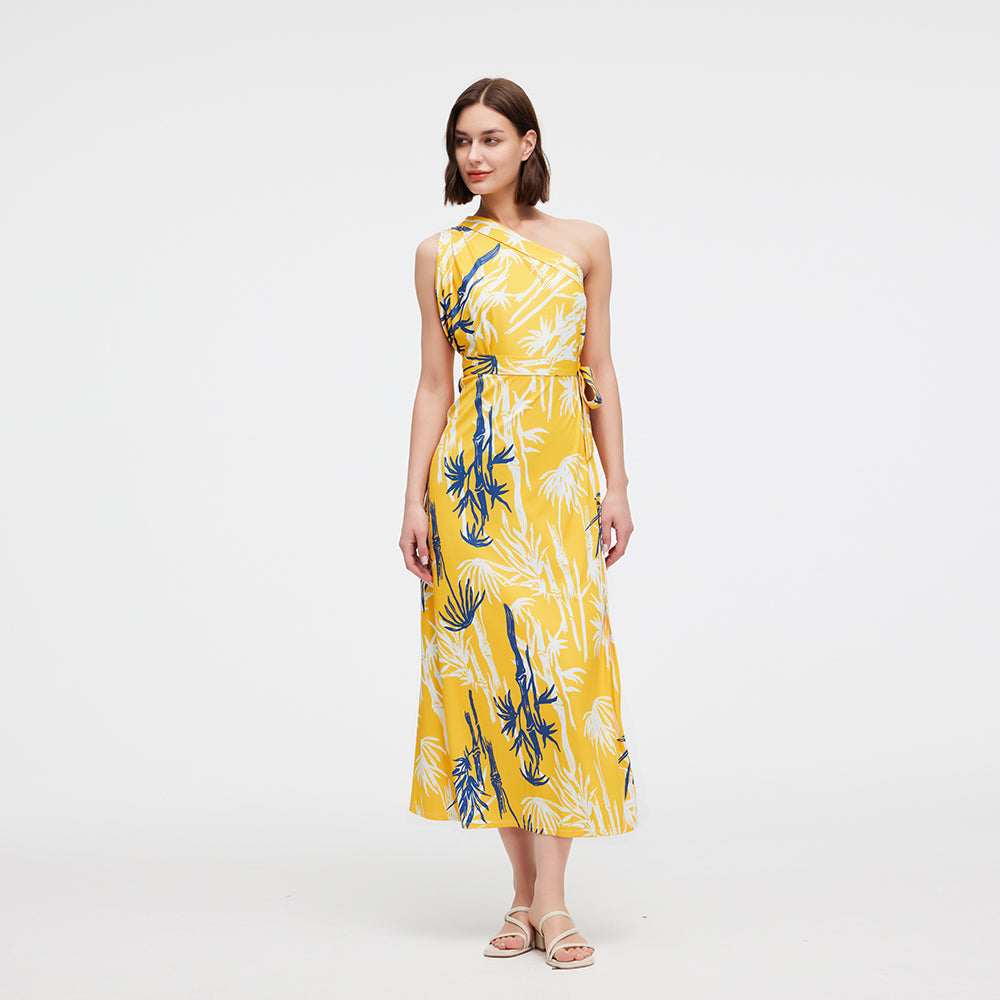 US Stock Women's Covers Up Beach Dress Printed Fabric Sun Protection UPF 50+
