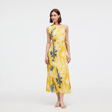 US Stock Women's Covers Up Beach Dress Printed Fabric Sun Protection UPF 50+