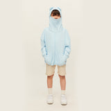 Kid's Sun Protection Hooded Jacket with Pockets UPF 50+ for 4-10 Years Boys Girls