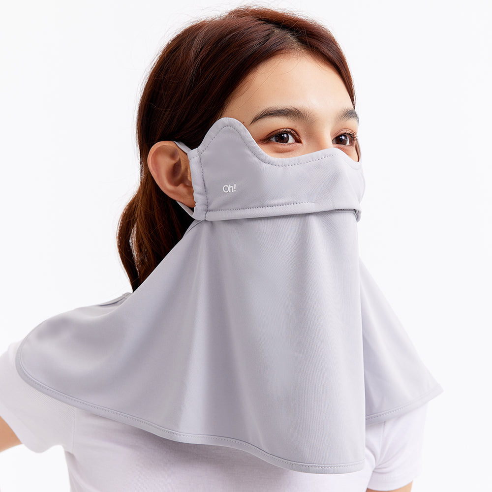 US Stock Sun Protection Face Cover Breathable Neck Gaiter UPF 50+
