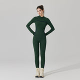 US Stock Skiing Thermal Underwear Set for Women Seamless Warm Base Layer Top & Bottom