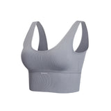 Women's Padded Sports Bra Yoga Tank Tops UPF50+