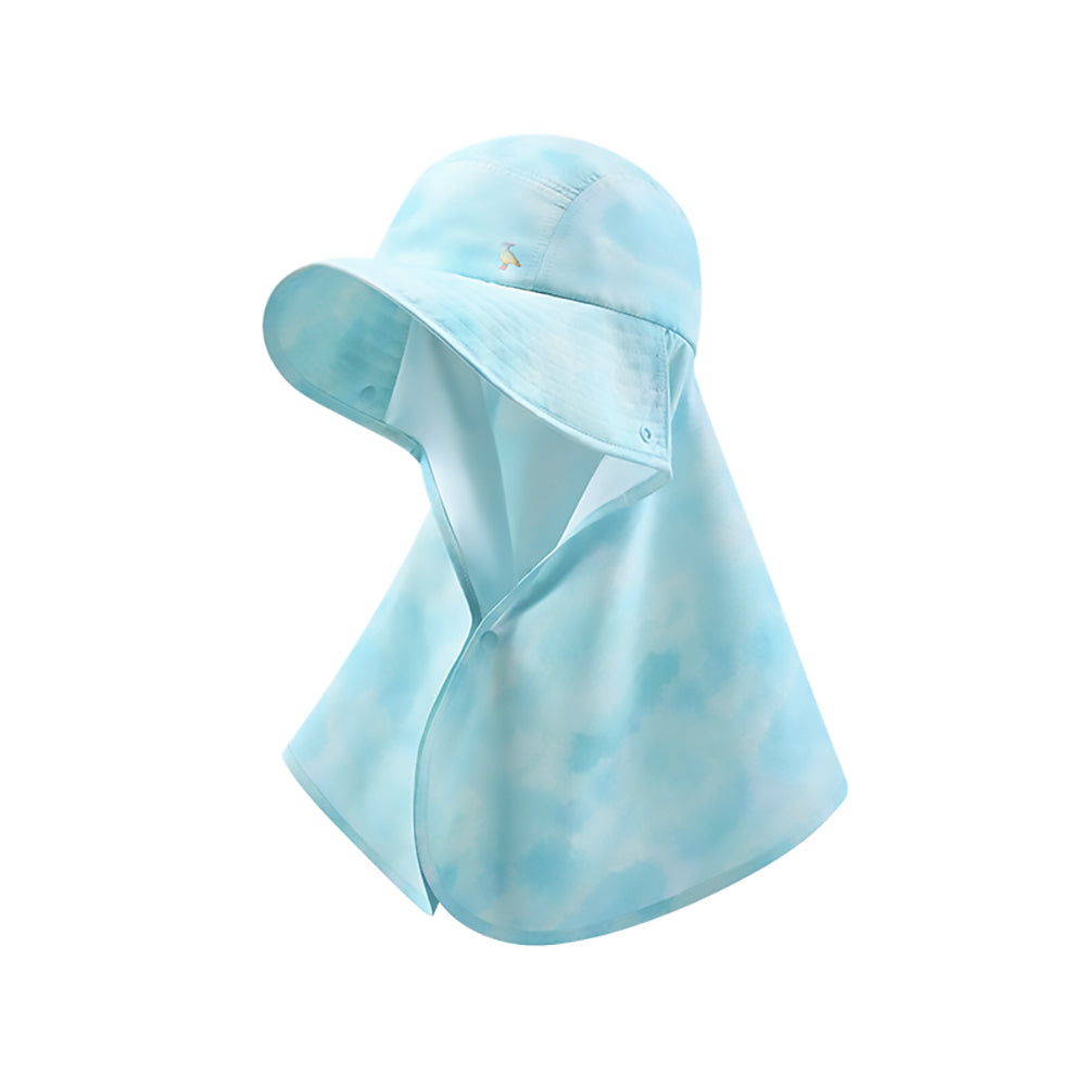 Kid’s Sun-Proof Bucket Hat with Neck Flap UPF 50+