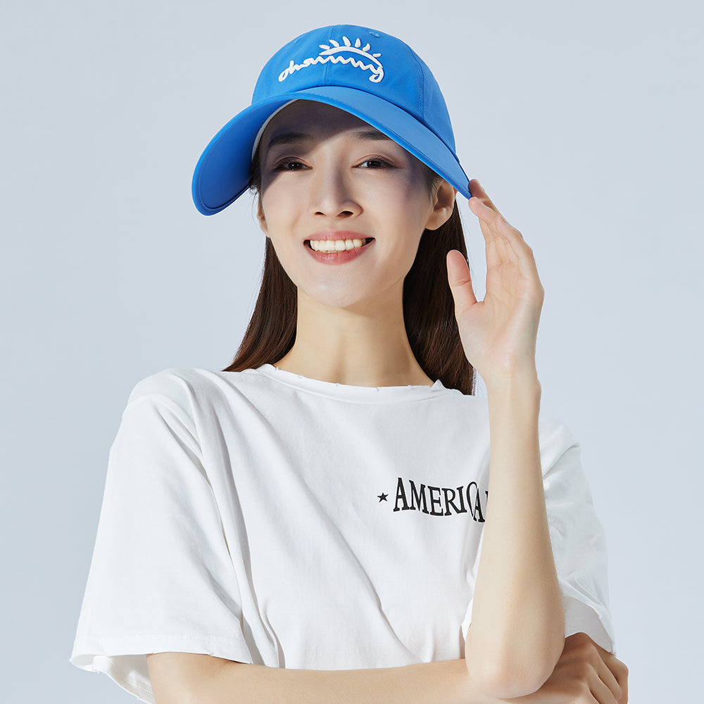 Women's Large Brim Adjustable Baseball Cap UPF 50+
