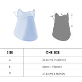 US Stock Sun Protection Face Cover Breathable Neck Gaiter UPF 50+