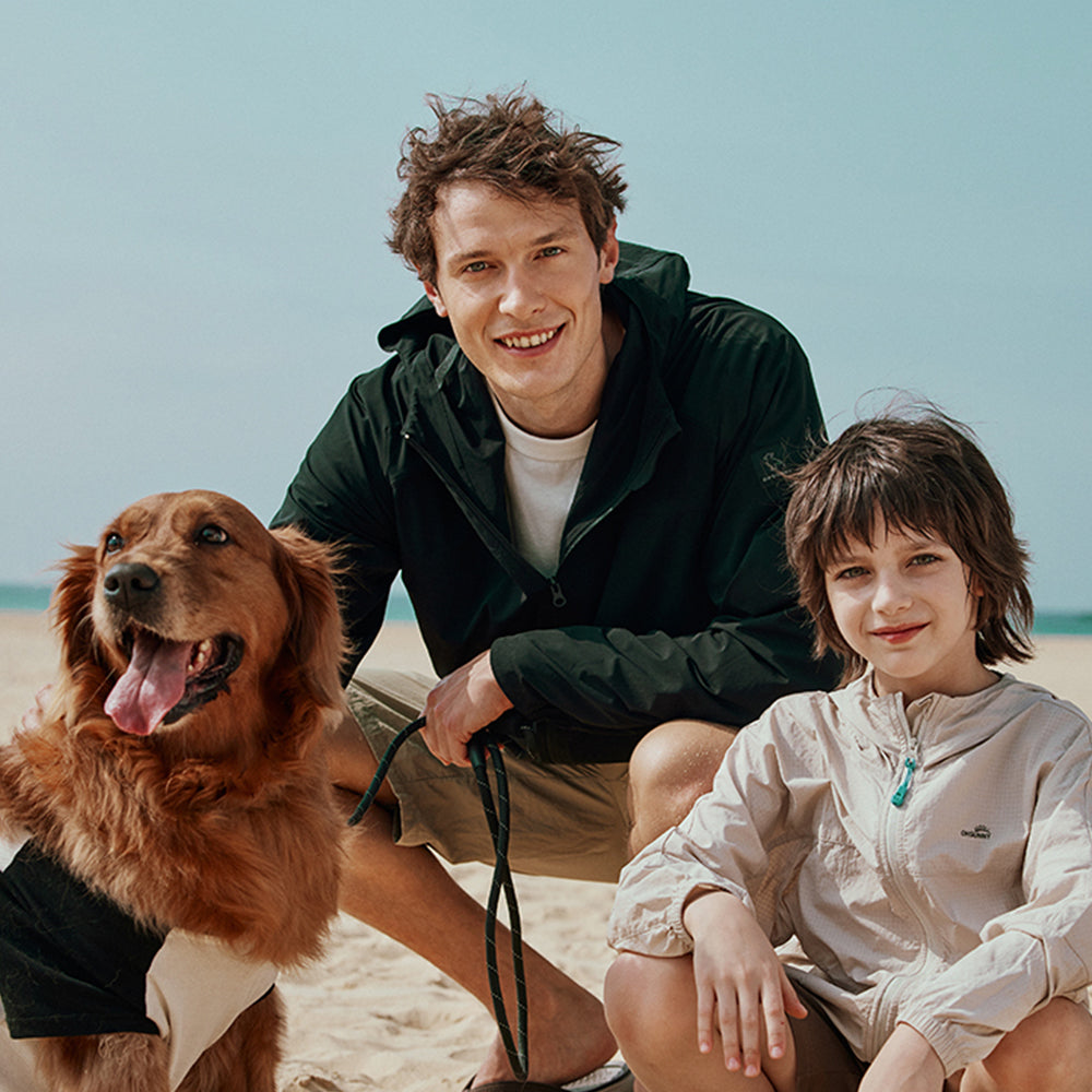 Unisex Waterproof Jackets Sun Protection UPF50+ Lightweight Hooded