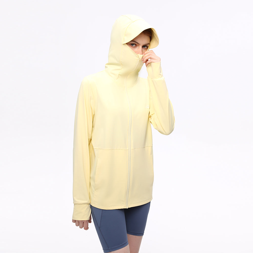 Women's Sun Protection Hoodie Jacket UPF 50+ Long Sleeve Coat
