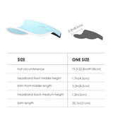 US Stock Kid’s Visor Hat UPF 50+ Wide Brim Sun Protection Caps