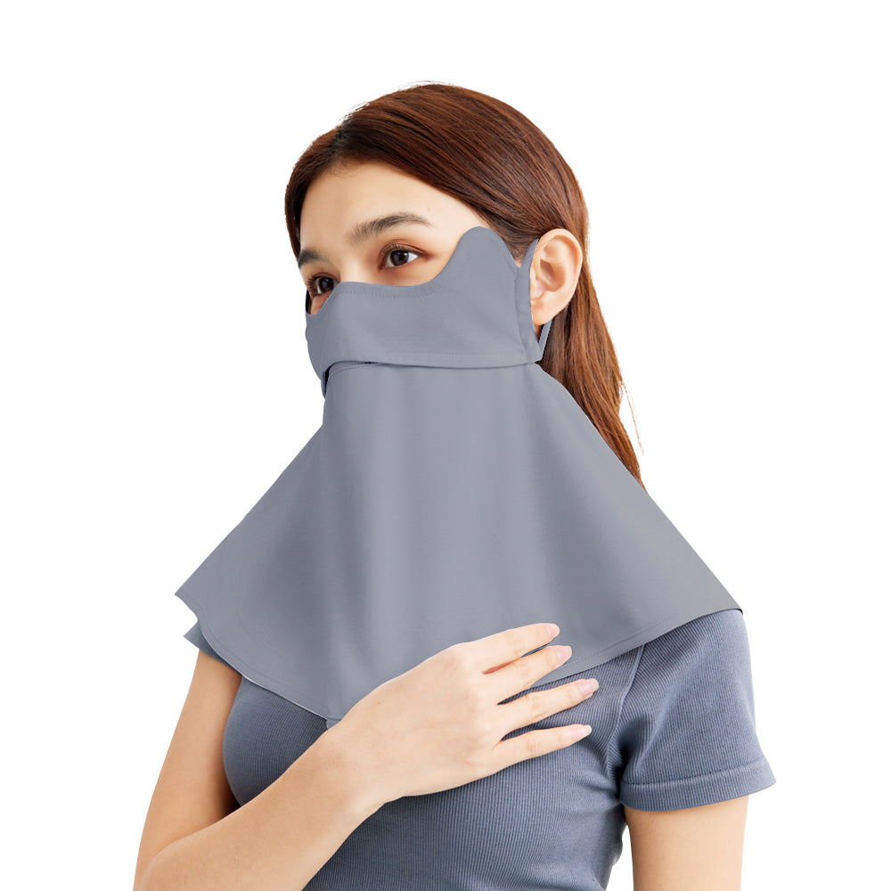 US Stock Sun Protection Face Cover Breathable Neck Gaiter UPF 50+