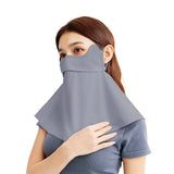 US Stock Sun Protection Face Cover Breathable Neck Gaiter UPF 50+