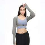 Women's Cooling Arm Sleeves Covers with Finger Hole UPF 50+