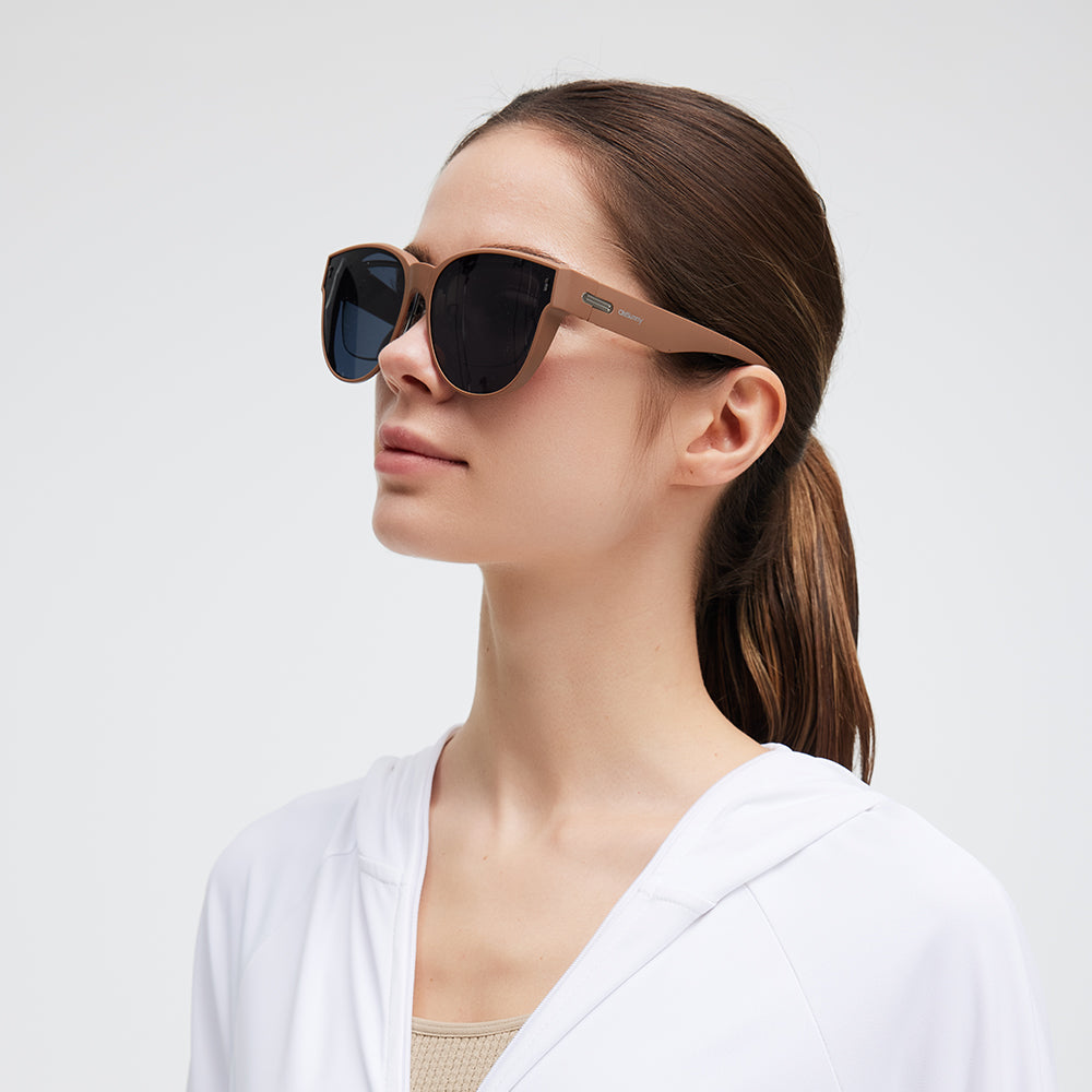 Polarized Sunglasses Unisex Fit Over Glasses UV400 Lightweight Sunglasses for Women Men