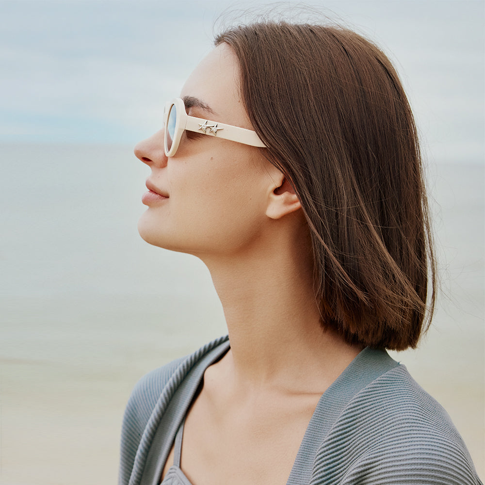 Polarized Sunglasses UV400 Sun Glasses with Detachable Pendant