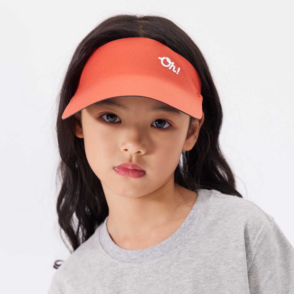 Kid's Visor Athletic Sun Hat for Boys Girls Adjustable Tennis Sport Visors
