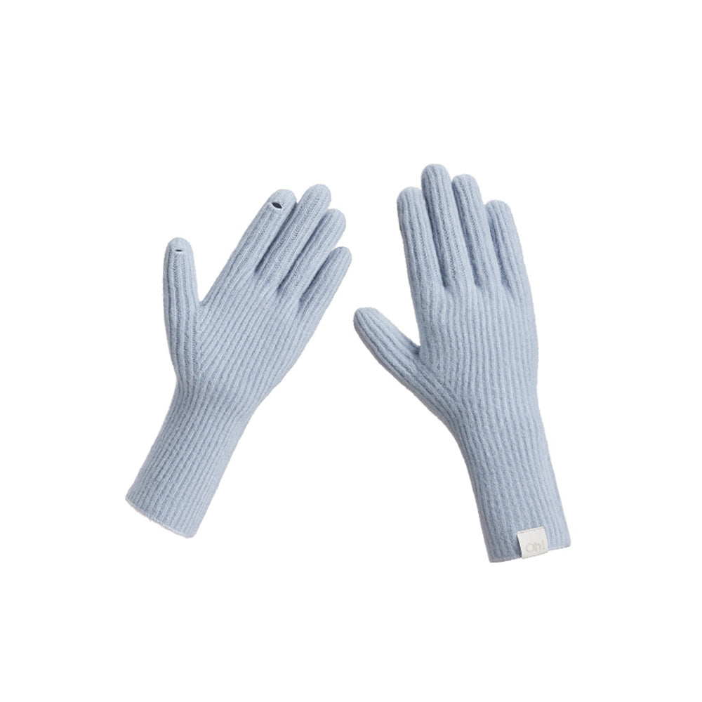 Winter Warm Touchscreen Gloves Fleece Knit Elastic Cuff Texting Thermal Gloves