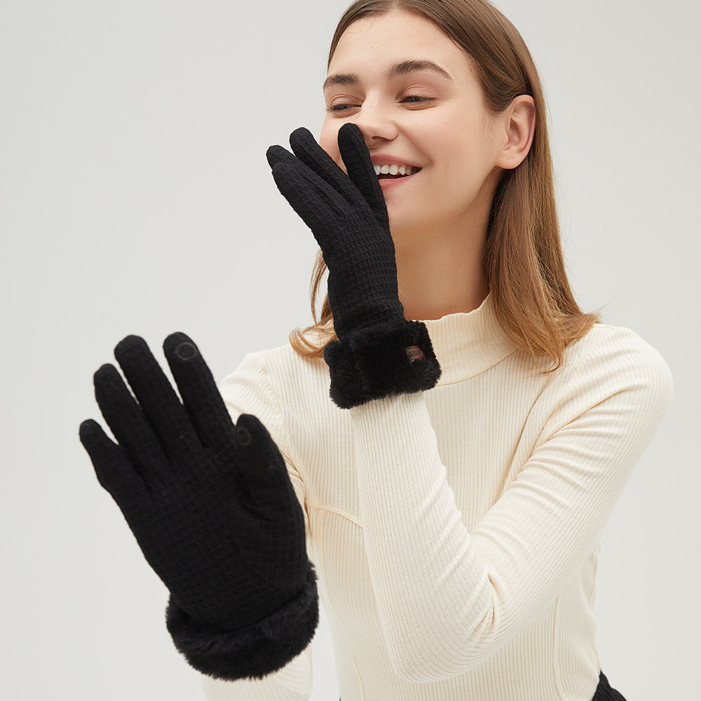 Women's Touchscreen Gloves Winter Warm Anti-Slip Gloves