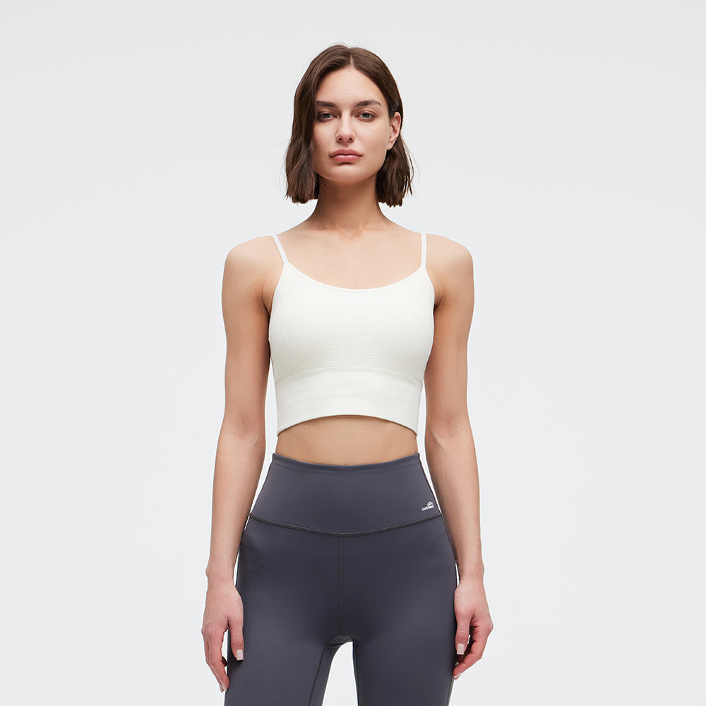 Women's Crop Top Seamless Underwear Tank Sports Camisole UPF 50+