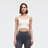 Women's Crop Top Seamless Underwear Tank Sports Camisole UPF 50+