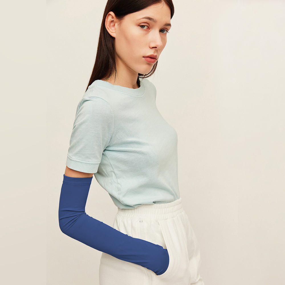 Unisex Sun Protection Arm Sleeves UPF 50+ Quick Dry Cooling Arm Covers