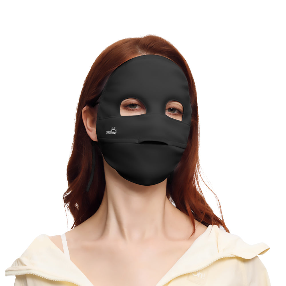 US Stock Sun Protection Full Face Mask UPF 50+ Face Cover