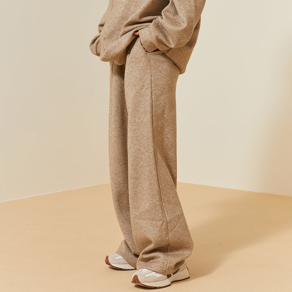 Women's Wide-Leg Pants with Pockets Loose Comfy Lounge Casual Sweatpants