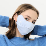 Winter Warm Face Cover with Nose Opened Breathable Balaclava Reusable Facemask