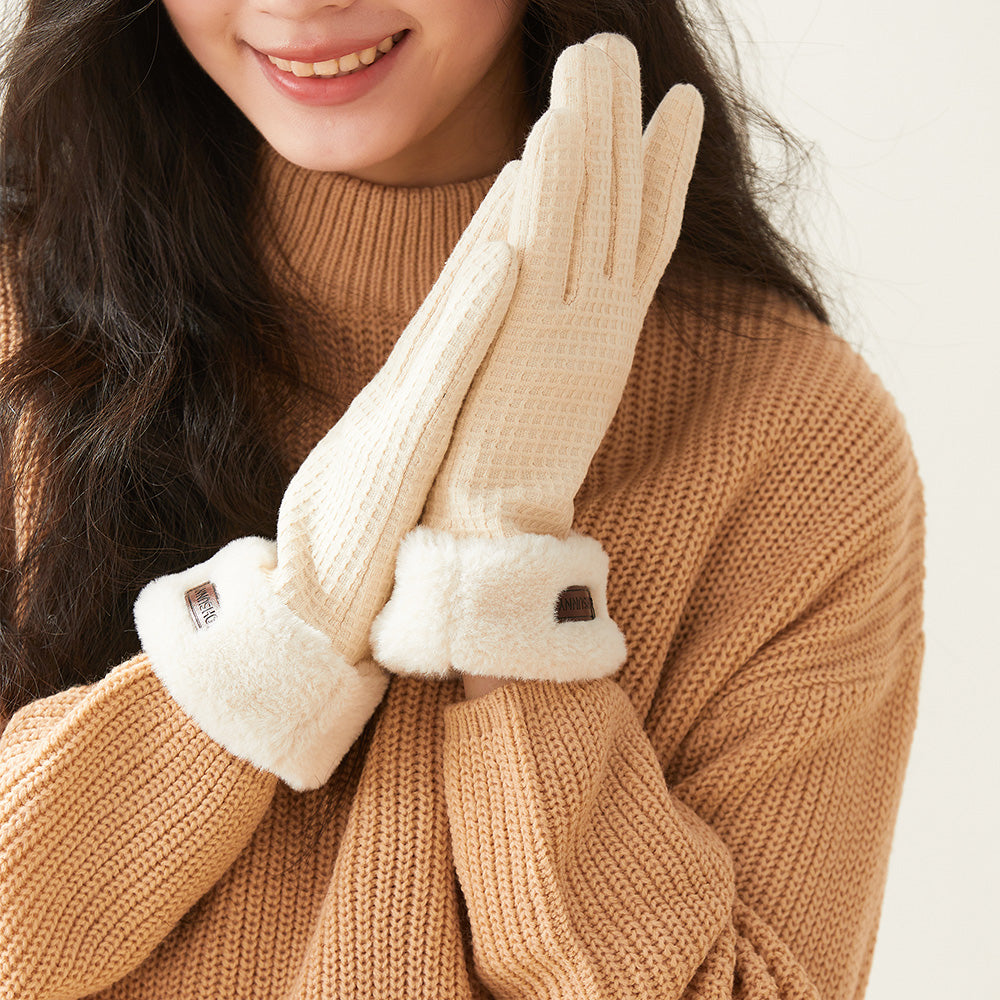 Winter Warm Touchscreen Gloves Windproof for Women