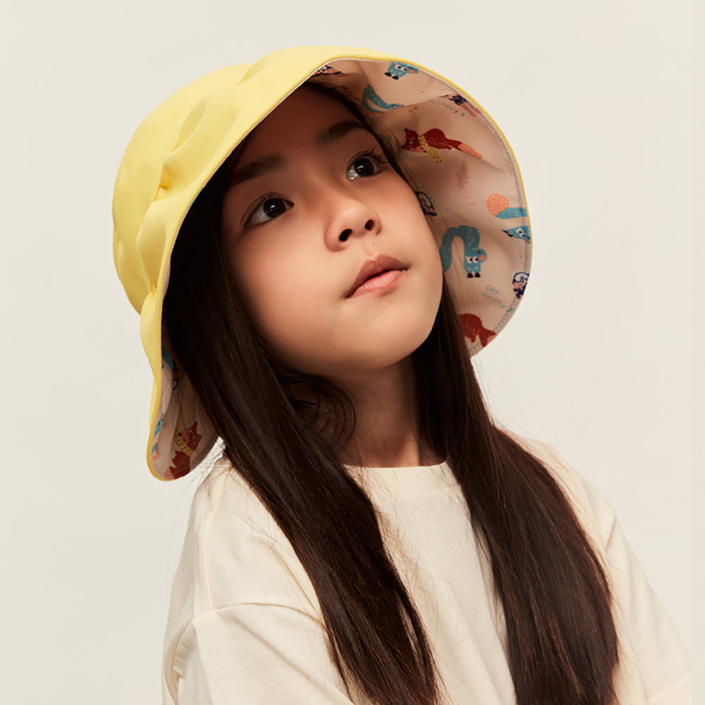 Kid's Reversible Sun Hat UPF 50+ UV Protection Empty Top Visor Caps