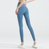 US Stock High Waist Yoga Pants with Pockets Tummy Control Workout Leggings