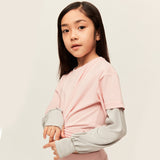 Kid's Loose Arm Sleeves with Thumb Hole Sun Protection UPF50+ Athletic Arm Covers