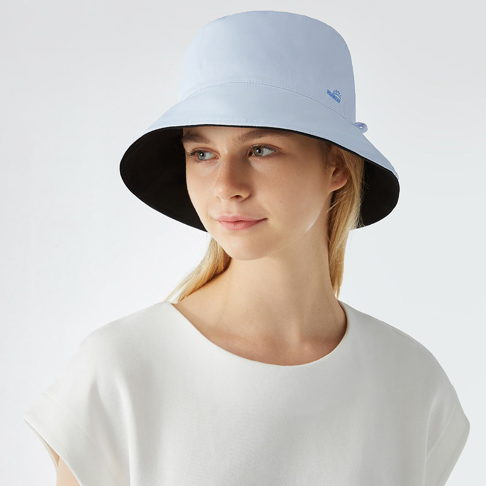 Women's Dual-Sided Bucket Hat UPF 50+ Packable Travel Sun Hat