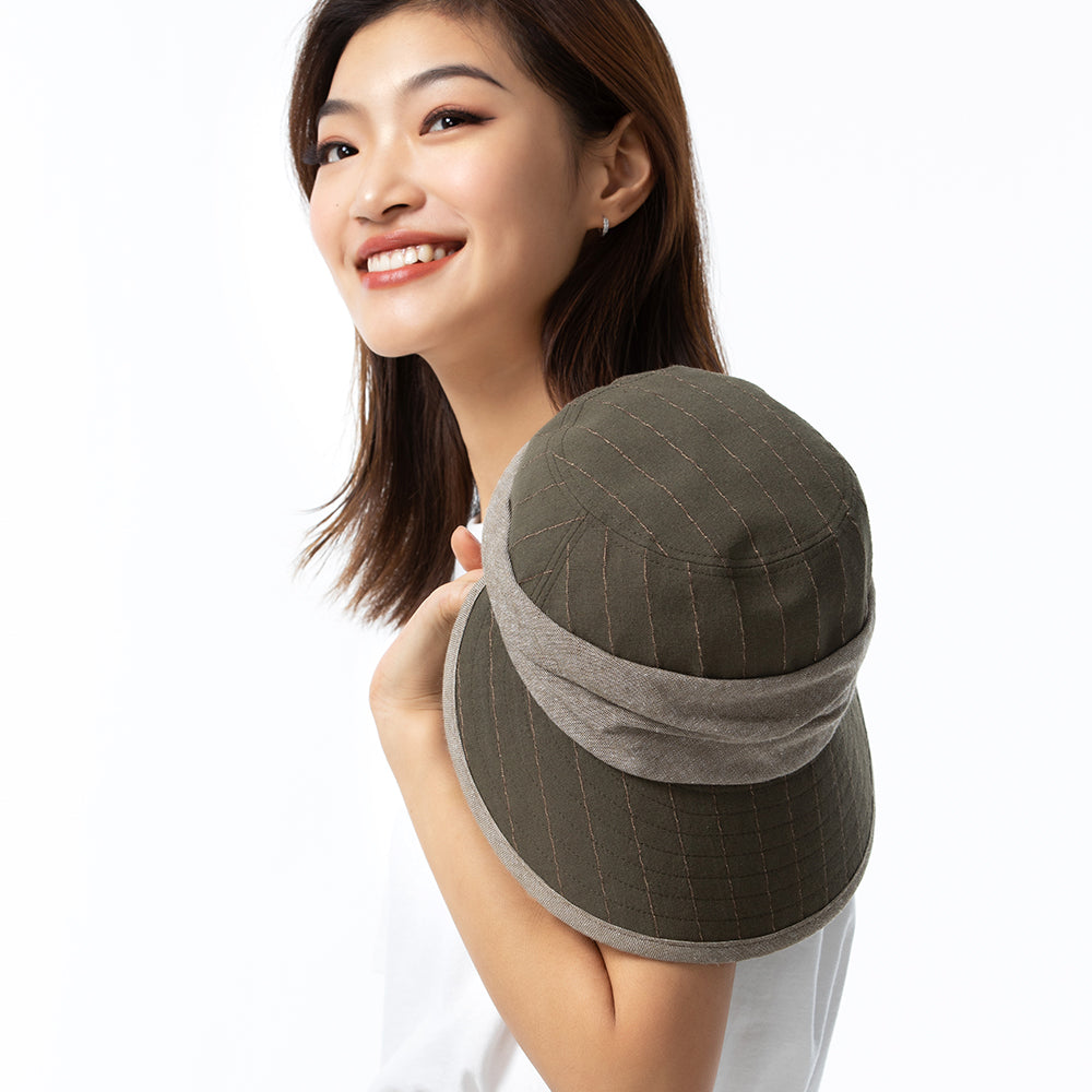 Women's Wide Brim Sun Hat UV Protection UPF 50+