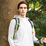 Men's Sun Protective Jacket UP50+ with Large Brim & Face Cover  Quick-Dry