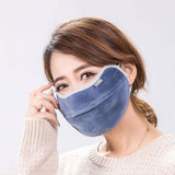 Winter Warm Face Cover Nose Opened Breathable Facemask