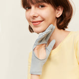Women's Anti-UV Empty Palm Gloves Sun Protective UPF 50+ Breathable Mittens