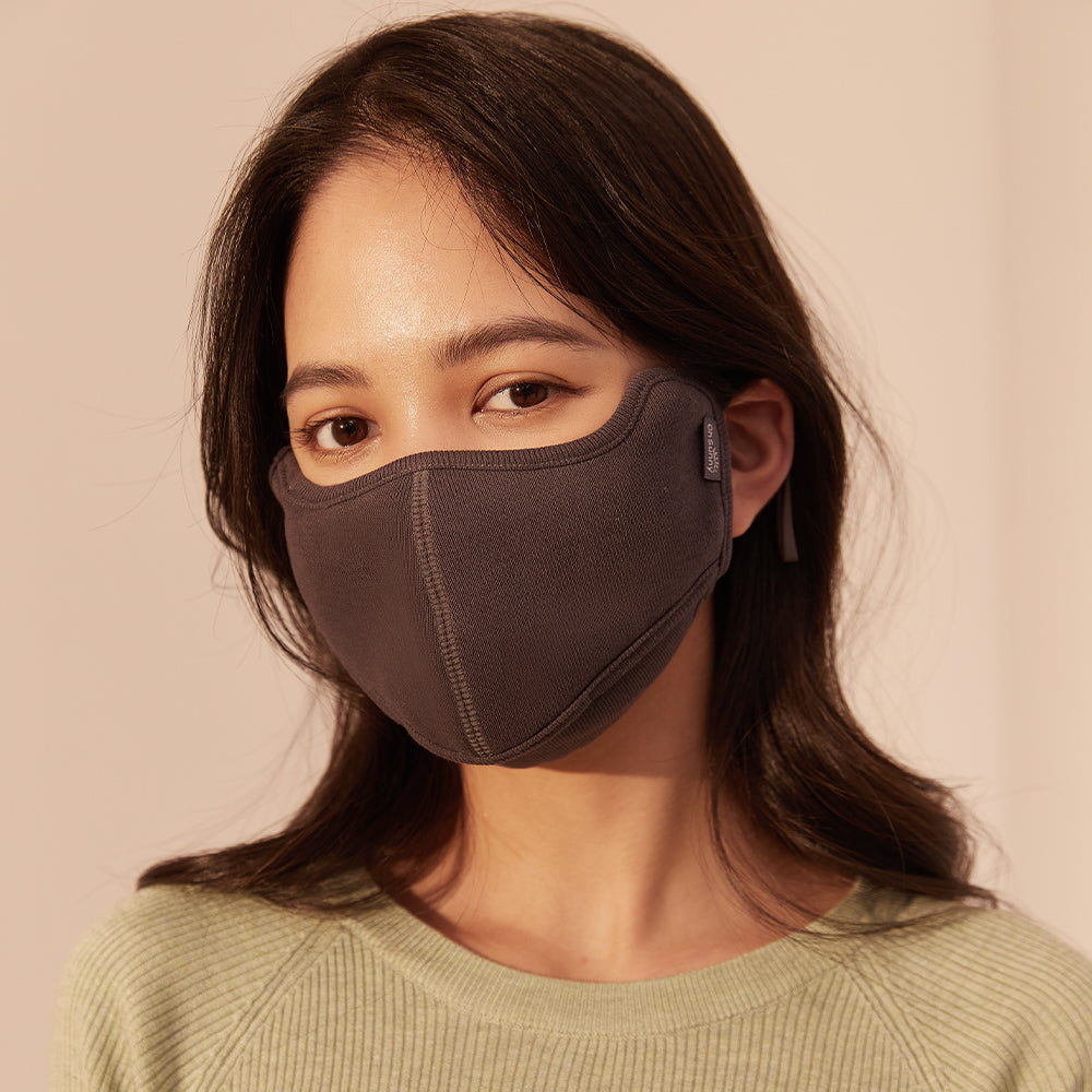 US Stock Winter Face Cover Mouth-Opened Breathable Reusable Facemask