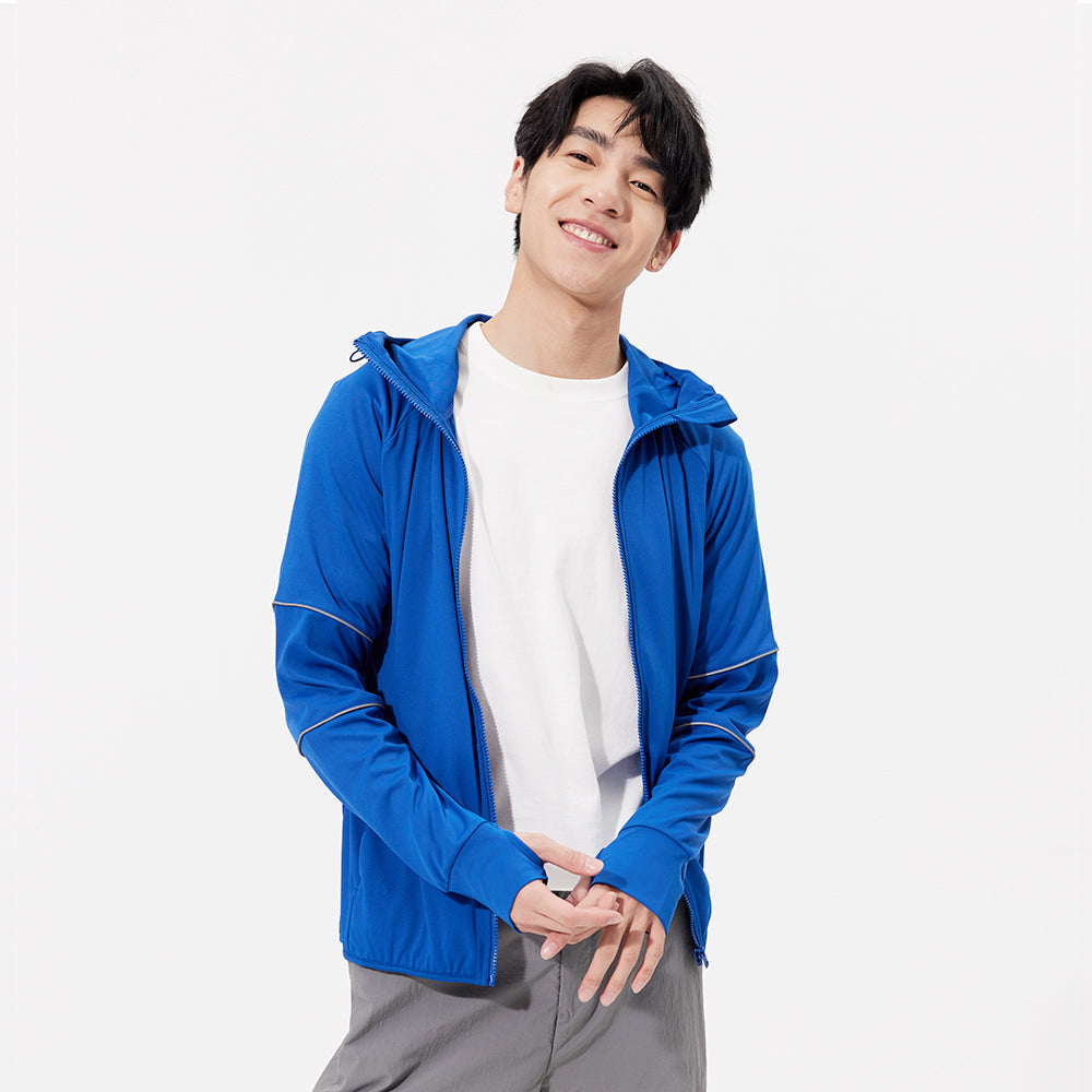 Men's Sun Protection Clothing Hooded Jacket High-Collar UPF50+