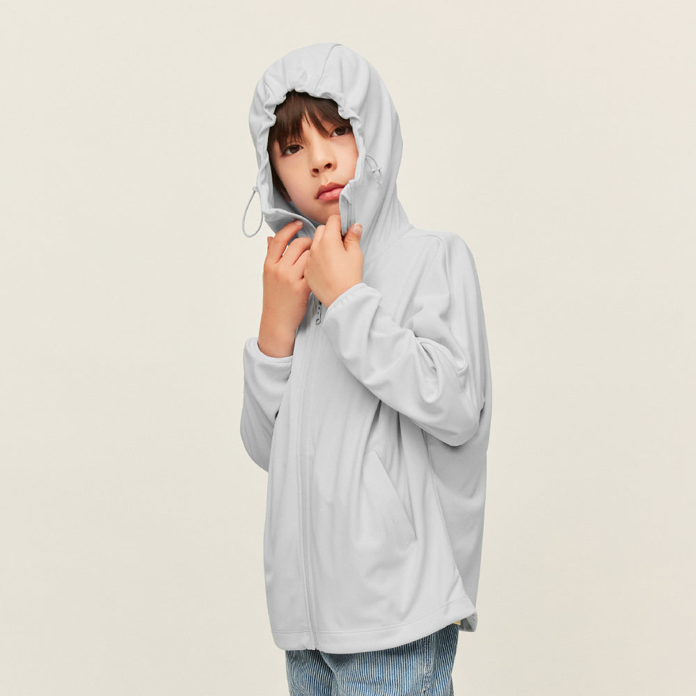 Kid's Zip-Up Cartoon Hoodie UPF 50+