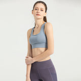 US Stock Sports Workout Yoga Bra Wireless Supportive Crop Tank Tops