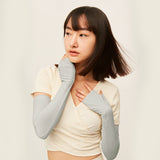 Long Arm Sleeves Mitten Sun-protective Over Sleeves UPF 50+