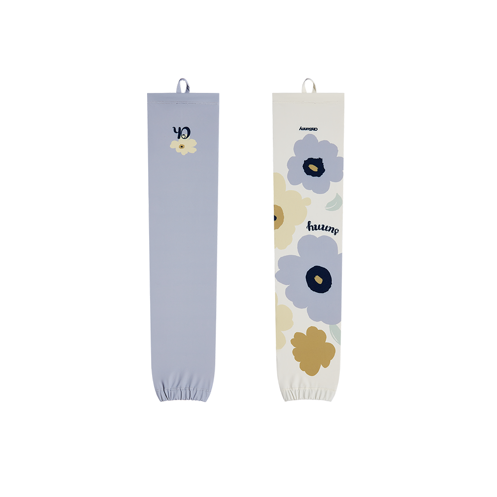 Women's Loose Printed Sun Protection Arm Sleeves UPF 50+