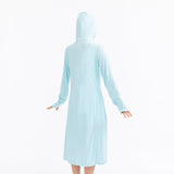 Women's Sun Protection Hoodie Mid-Long Dress UPF 50+ Jacket