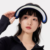 Unisex Empty Top Visor Hat UV Protection UPF 50+ with Adjustable Wide Brim