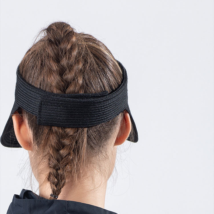 Women's Wide-Brim Roll-up Foldable Straw Hat UPF 50+