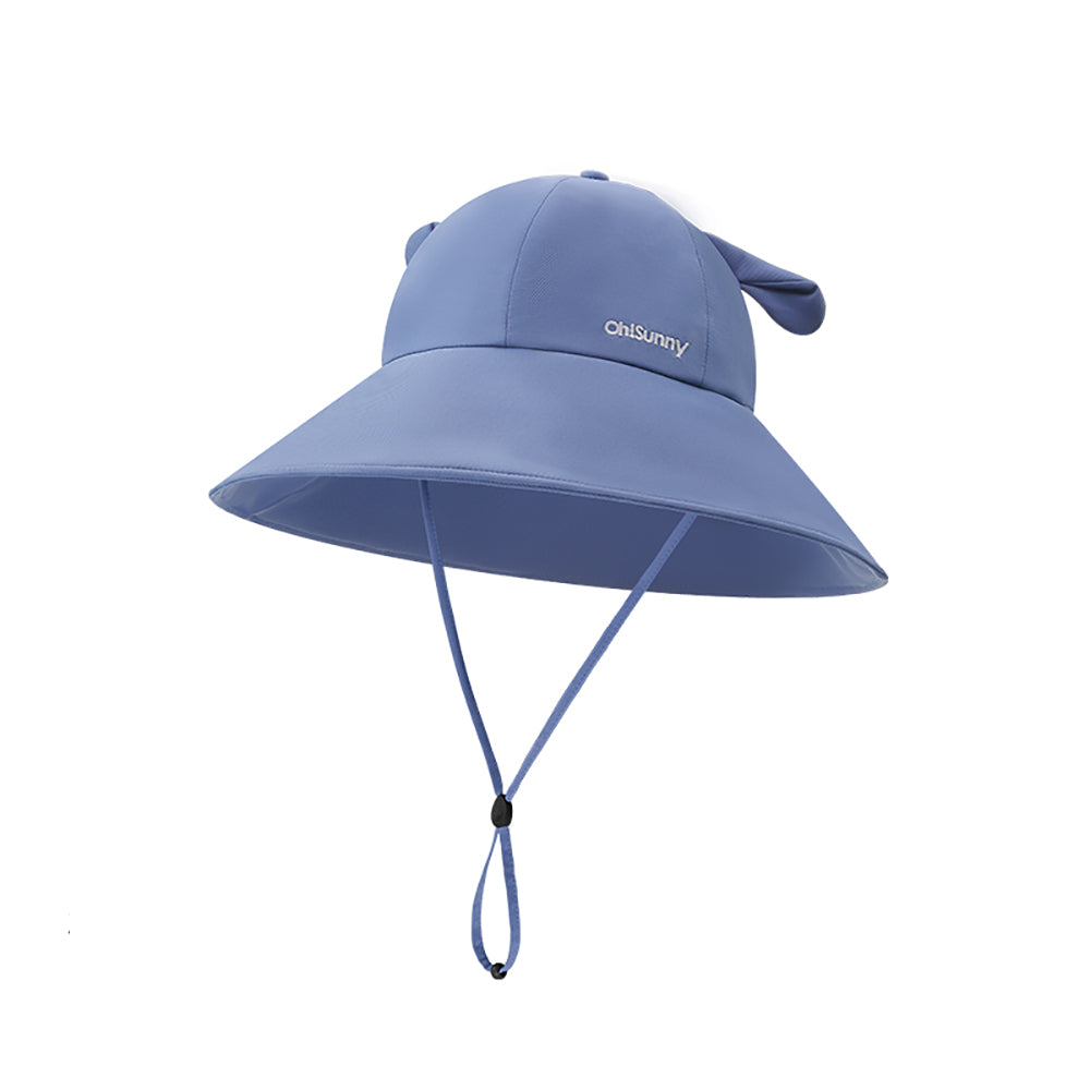 Women's Large Brim Sun Hat with Bear Ear UPF 50+