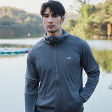 Men's Sun Protection Clothing Hooded Jacket High-Collar UPF50+