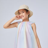 Kid’s Splicing Straw Hat UPF 50+ Sun Protective