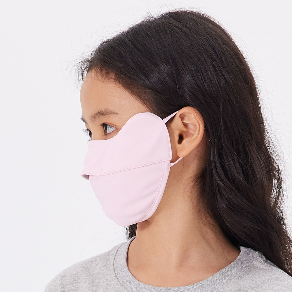 Kid's Breathable Anti-UV Face Mask with Eyes Protection UPF 50+
