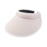 Women' Empty Top Large Brim Sun Visor Hat UPF50+